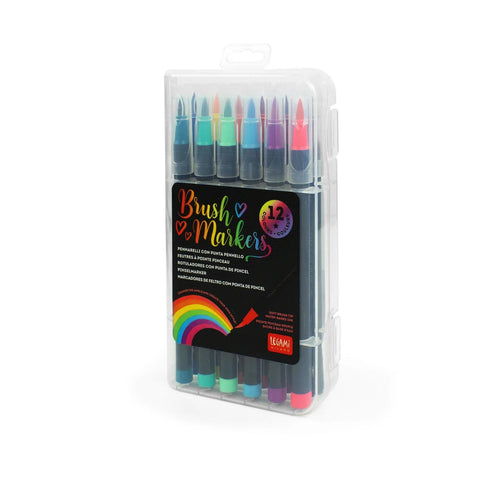 12 Pinselstifte Brush Markers 
