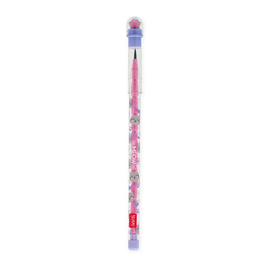 Stapelbarer Bleistift mit Radiergummi Kitty
