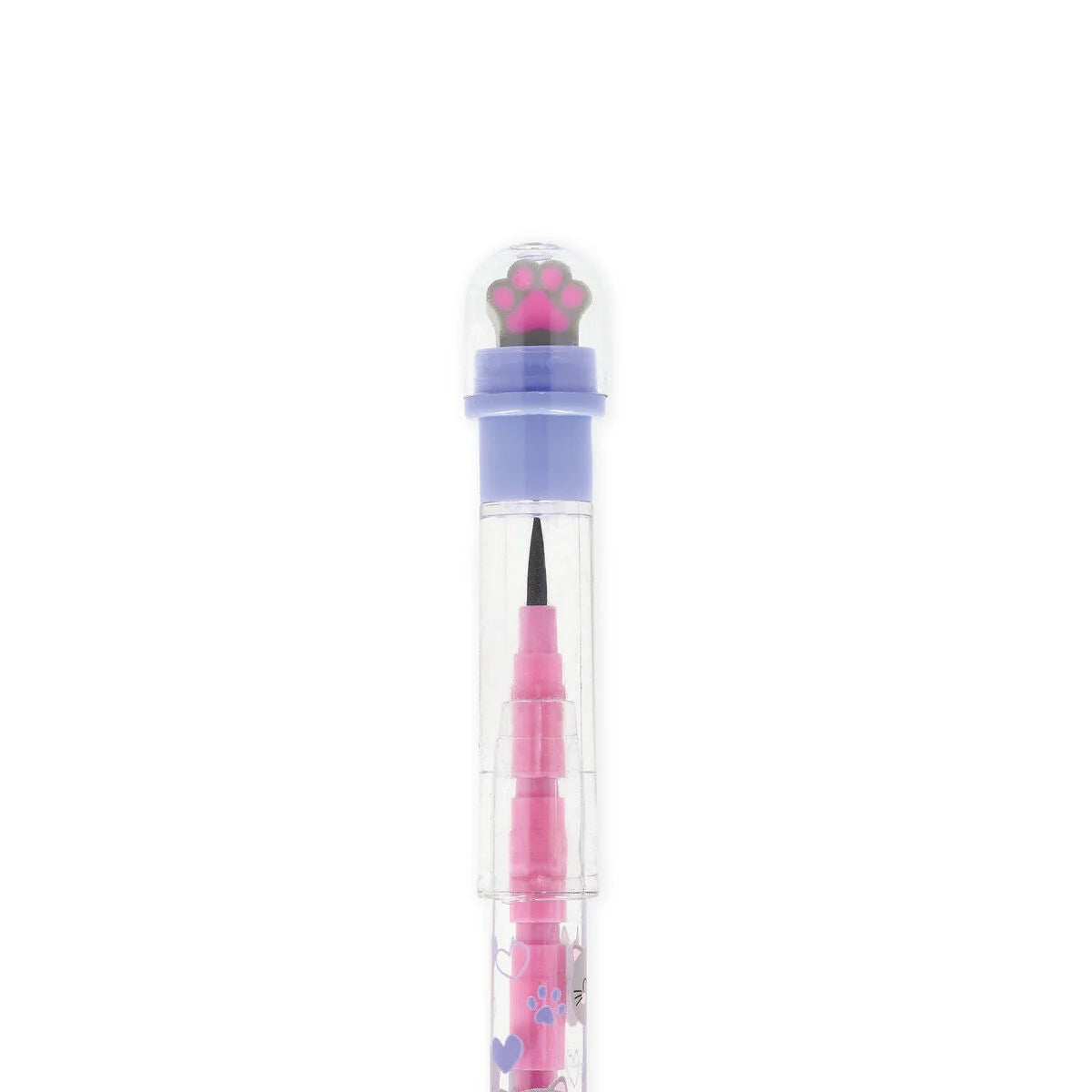 Stapelbarer Bleistift mit Radiergummi Kitty