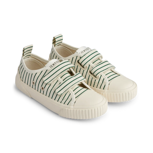 Kim Sneaker Stripe Garden green