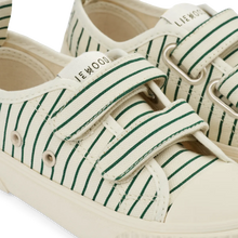 Laden Sie das Bild in den Galerie-Viewer, Kim Sneaker Stripe Garden green
