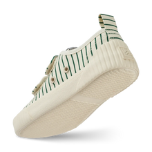 Laden Sie das Bild in den Galerie-Viewer, Kim Sneaker Stripe Garden green
