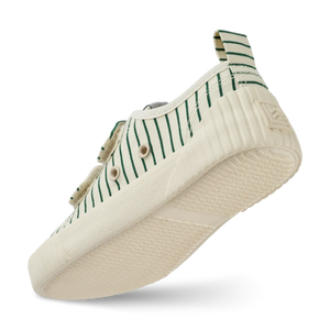 Kim Sneaker Stripe Garden green