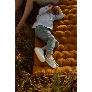 Kim Sneaker Stripe Garden green