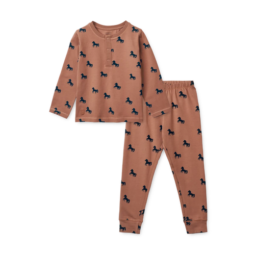 Wilhelm Pyjama Set Pferde