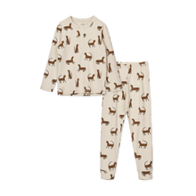 Laden Sie das Bild in den Galerie-Viewer, Wilhelm Pyjama Set Leopard
