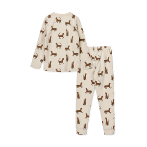 Wilhelm Pyjama Set Leopard