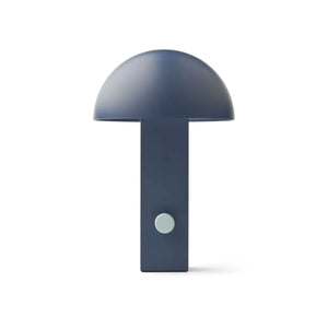 Hyppolite Tragbare Lampe Indigo Blue