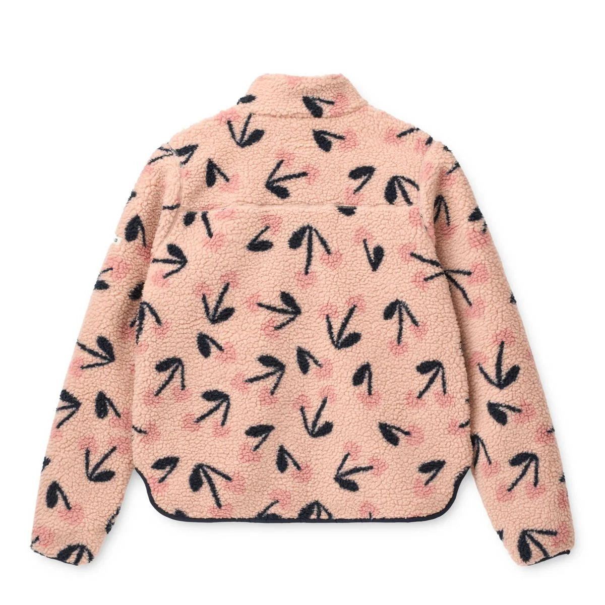 Nelson Fleecejacke Mega Cherry heart / Rosey