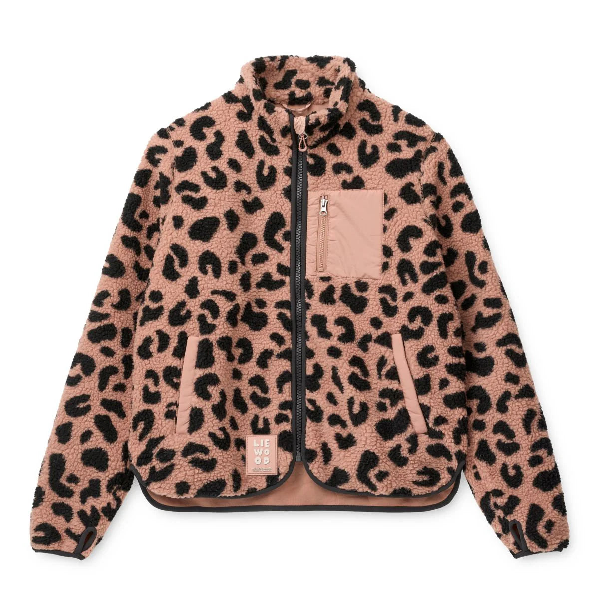 Nelson Fleecejacke Mega leo / Pale tuscany