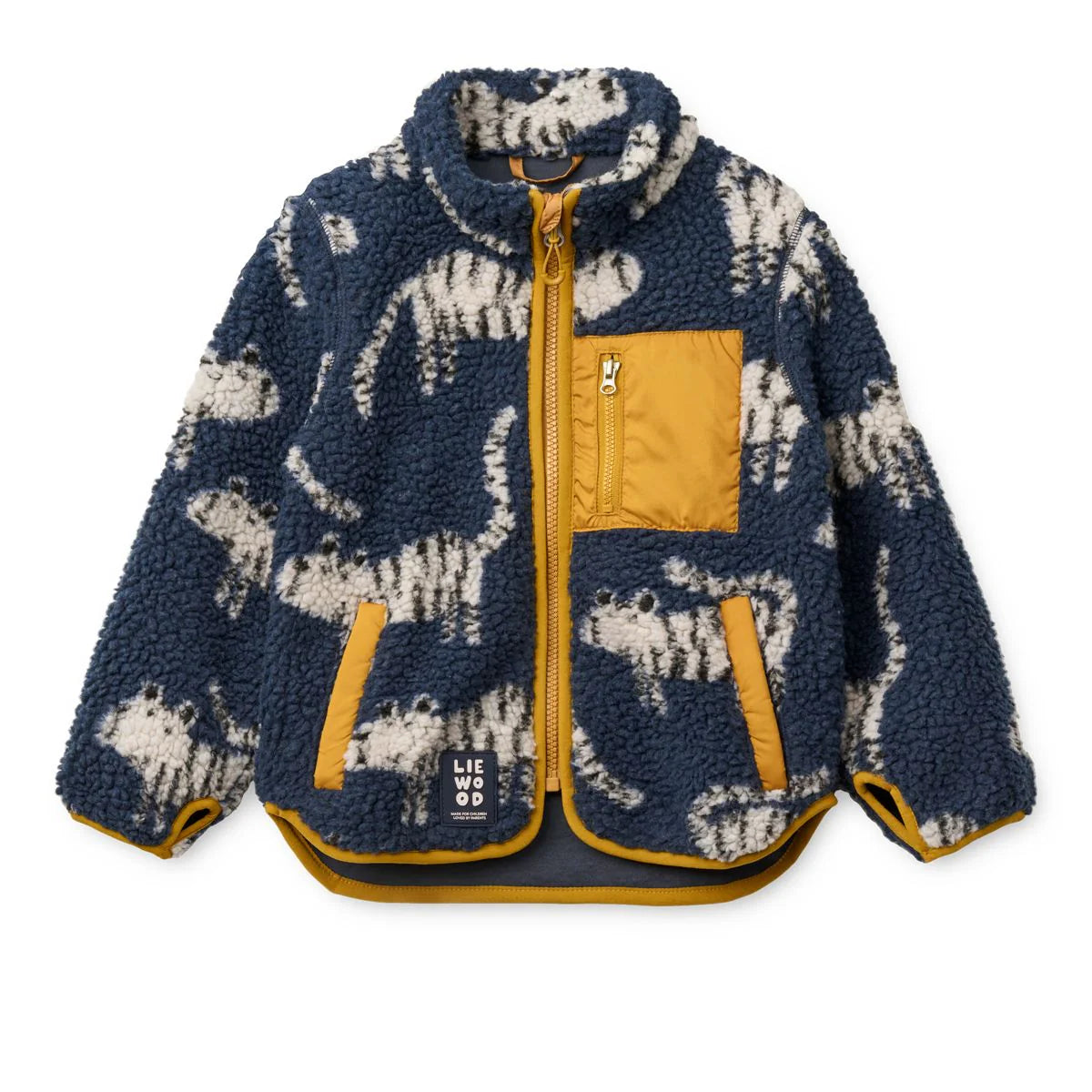 Nolan Fleecejacke Tiger / Classic navy