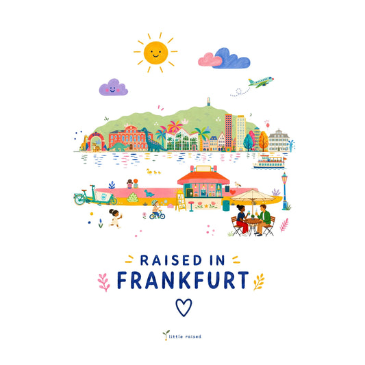 Kinderposter "Raised in Frankfurt"