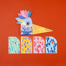 Laden Sie das Bild in den Galerie-Viewer, Be wild! DIY Vogel Maske