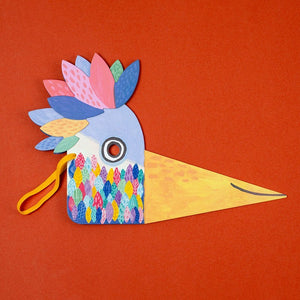 Be wild! DIY Vogel Maske
