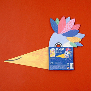 Be wild! DIY Vogel Maske