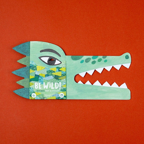 Be wild! DIY Krokodil Maske