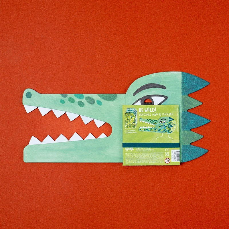 Be wild! DIY Krokodil Maske