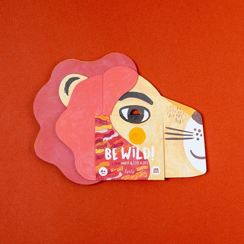 Be wild! DIY Löwen Maske