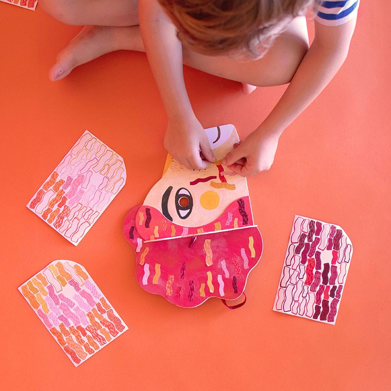 Be wild! DIY Löwen Maske
