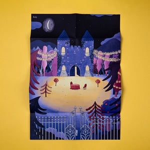 Enchanted World Poster & Sticker