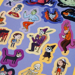 Enchanted World Poster & Sticker