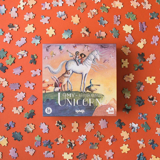 My Unicorn 350-teiliges Glitter Puzzle