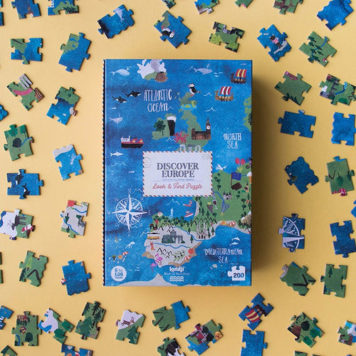 Discover Europe 200-teiliges Puzzle