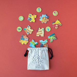 My Little Jungle 24-teiliges Pocket Puzzle