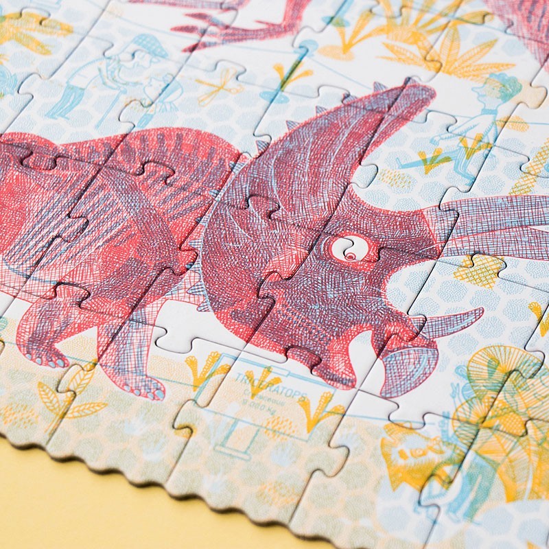 Discover the Dinosaurs 200-teiliges Puzzle