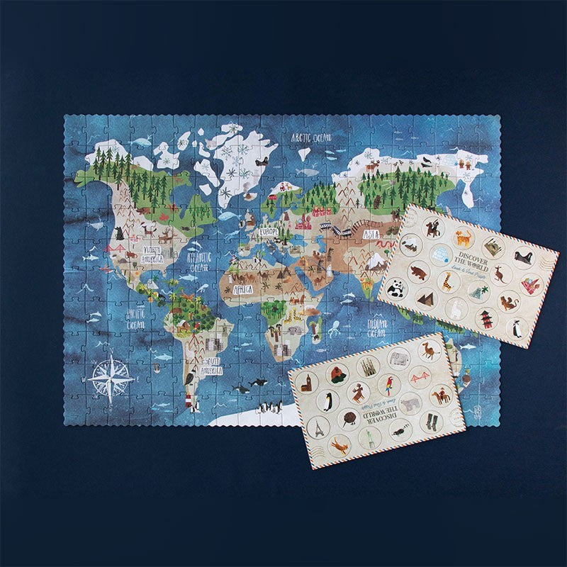 Discover The World 200-teiliges Puzzle