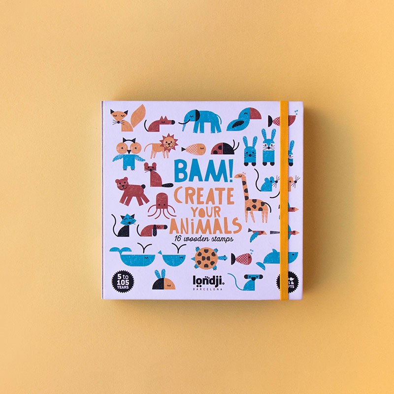 Bam! Animals Stempelset
