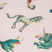 Laden Sie das Bild in den Galerie-Viewer, Tattoos Einhorn