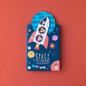 Wiederverwendbare Sticker "Space"