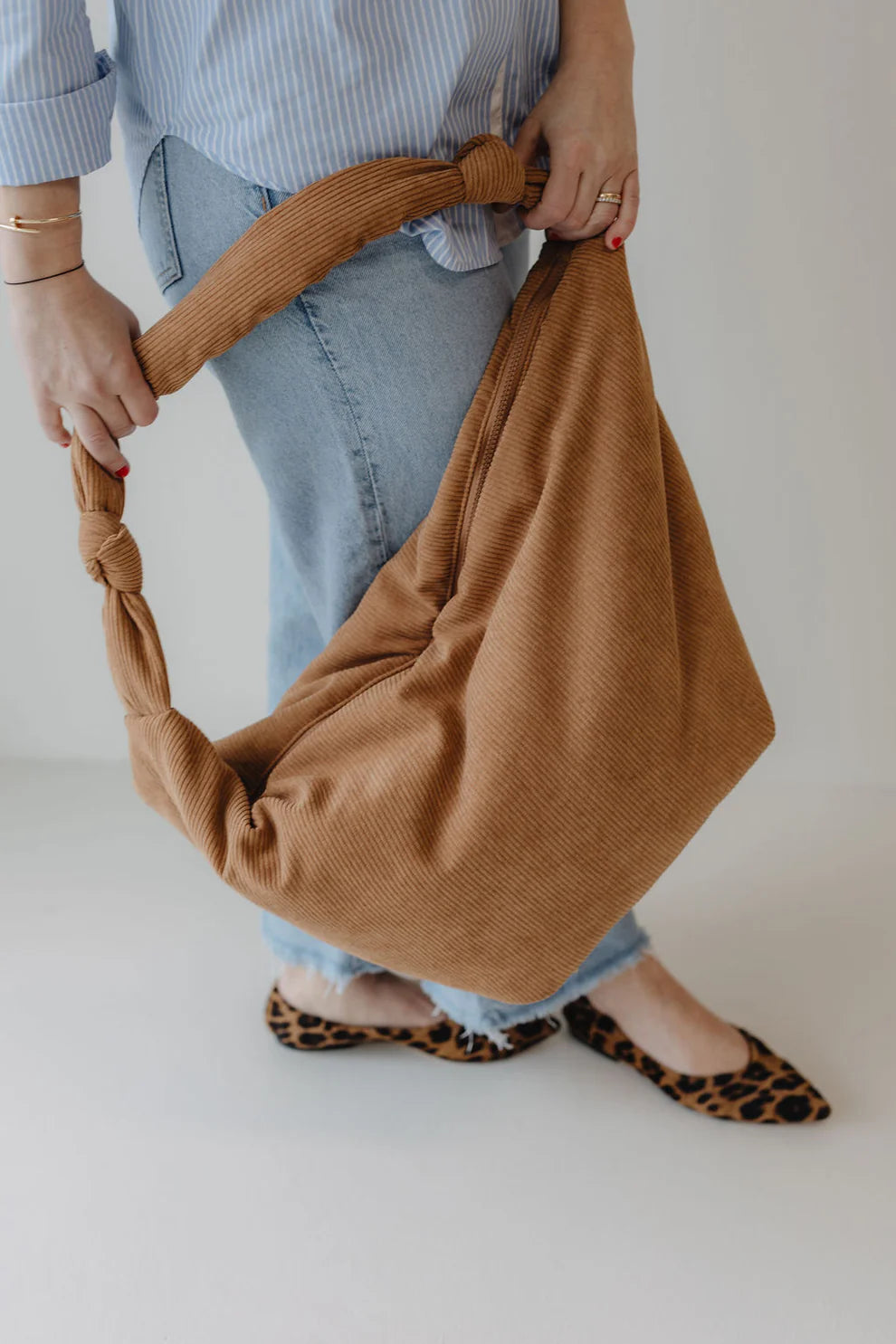 Lukkily Bag #1 Cord Cognac