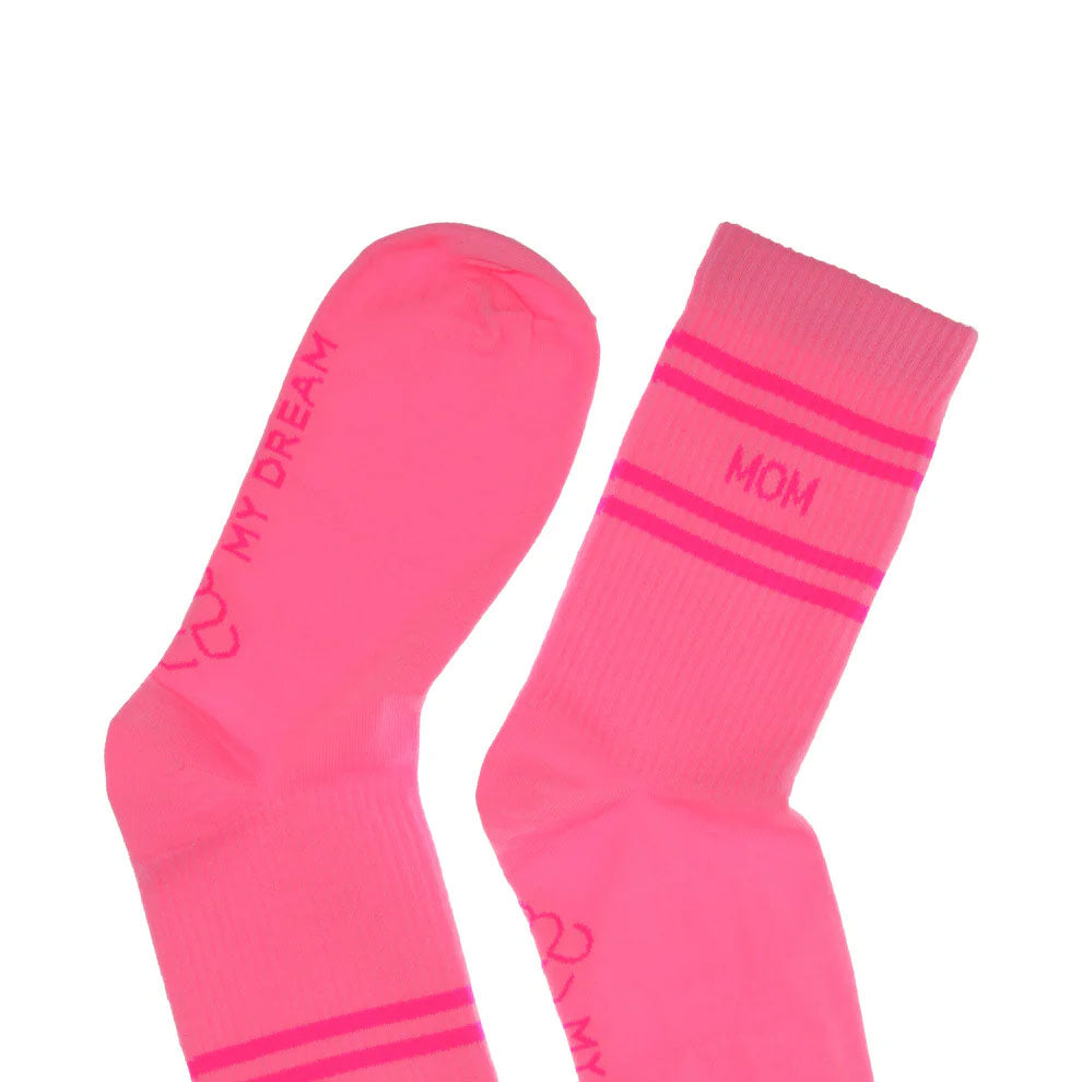 Neon Mom Socken