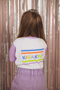 Kigakind violett T-Shirt