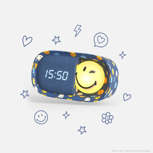 Dreamy Clock SMILEY WORLD® blau