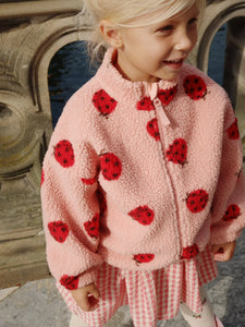 Jody Teddyjacke Marienkäfer Pink