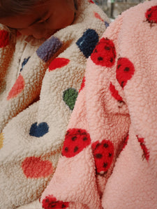 Jody Teddyjacke bon coeur coloré