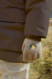 Filla Handschuhe Lemon/Stripe