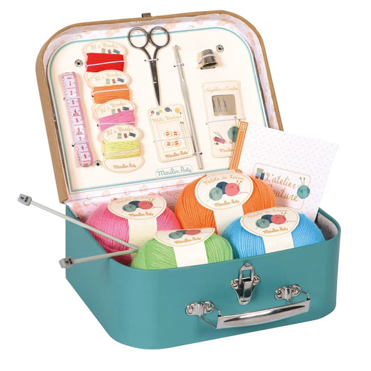 Handarbeitskoffer "les jouets d`hier"