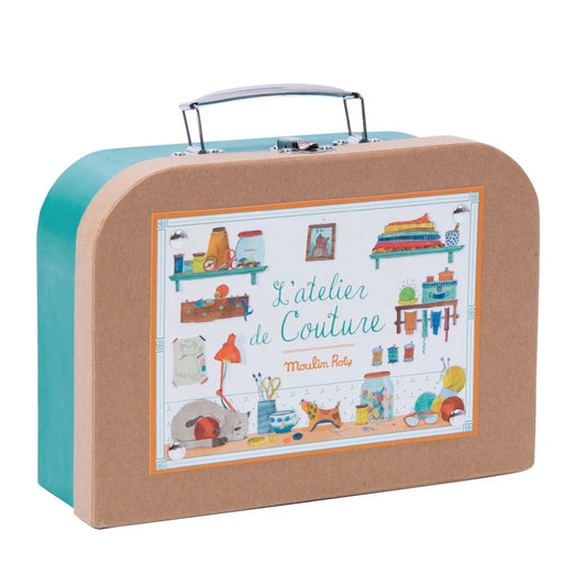 Handarbeitskoffer "les jouets d`hier"