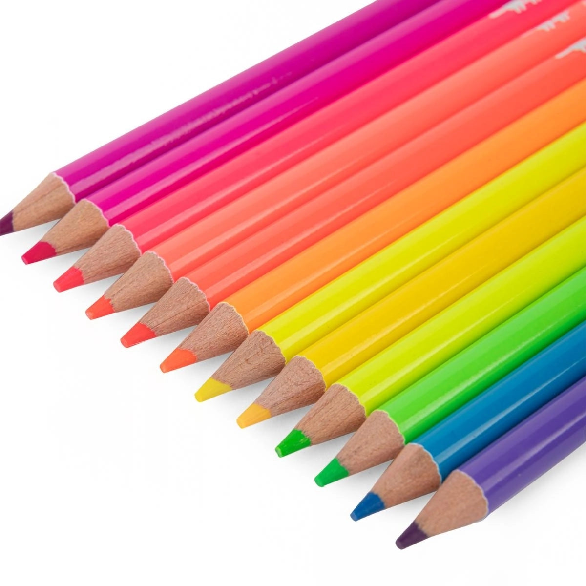 Schmouks 12 neonfarbene Buntstifte
