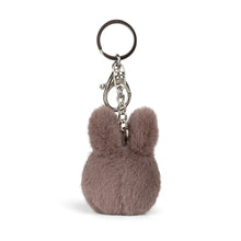 Laden Sie das Bild in den Galerie-Viewer, Miffy Eco Fuzzy Schlüsselanhänger Taupe