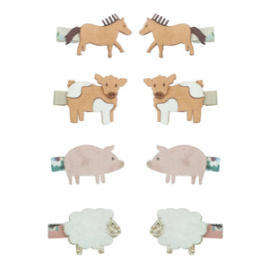 Bauernhof Mini Haarclips