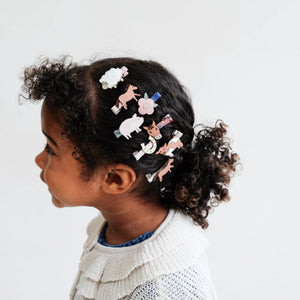Bauernhof Mini Haarclips