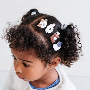 Welpen Mini Haarspangen