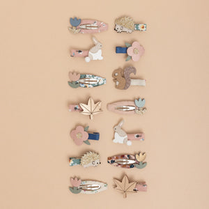 Woodland Friends Mini Haarclips