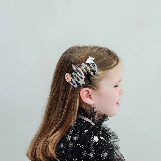 Mini Halloween Haarspangen