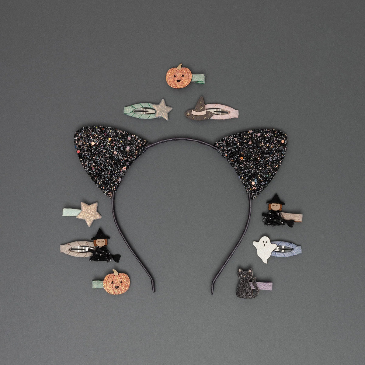Mini Halloween Haarspangen